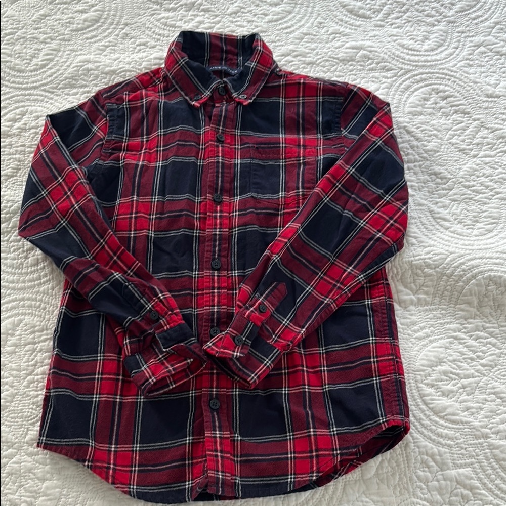 Janie & Jack Flannel Button Up